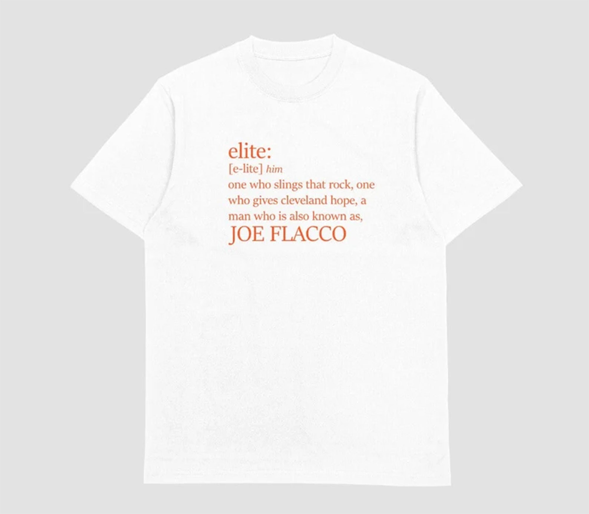Flacco elite t shirt outlet