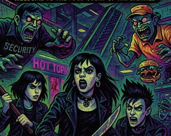 MALL GOTH MASSACRE - Jeu de société d'horreur à imprimer