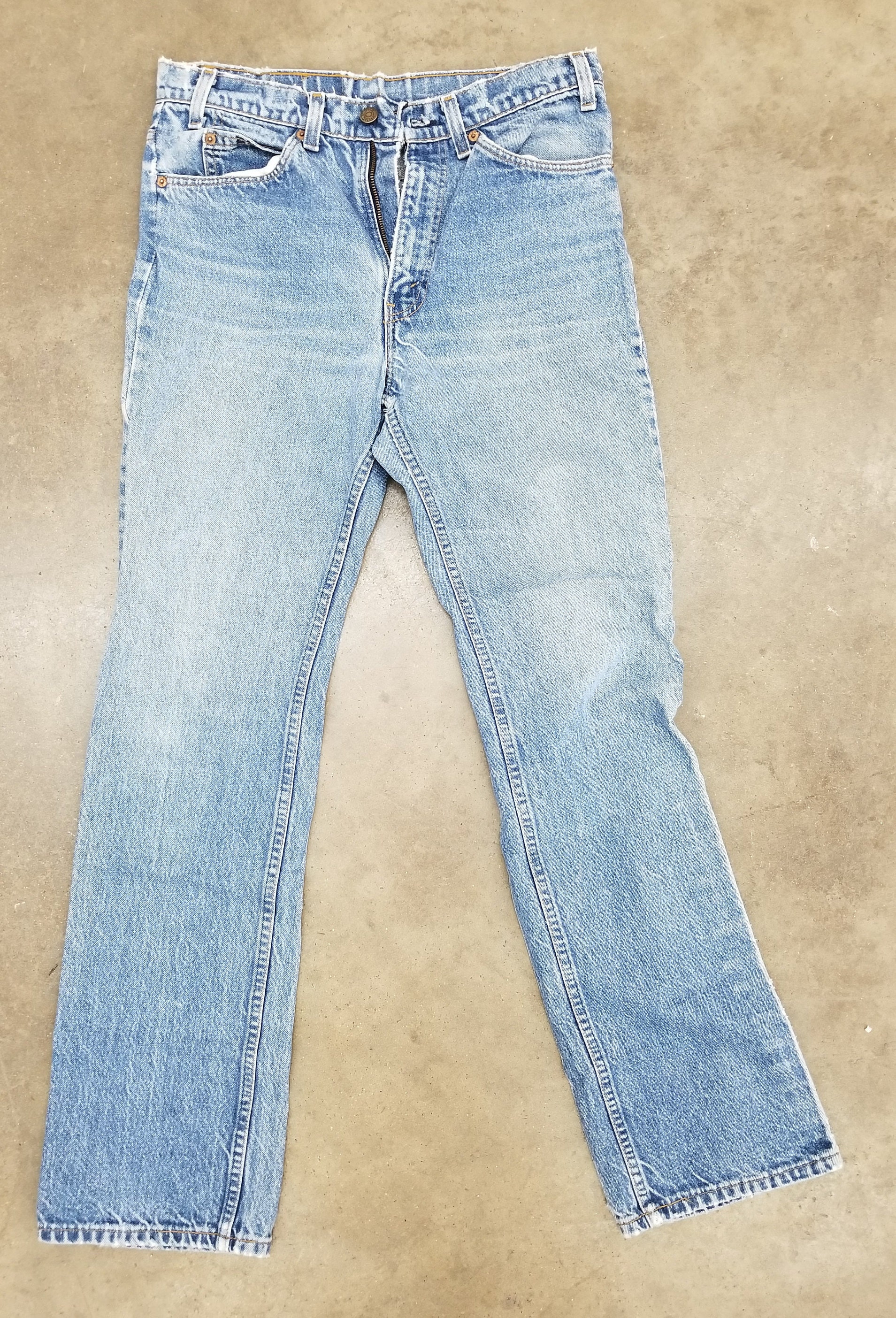 orange tag levi's