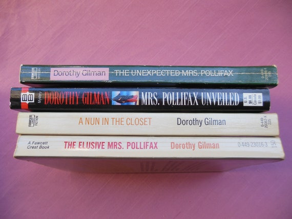 4 Dorothy Gilman Books Dorothy Gilman Novels Dorothy Gilman Etsy