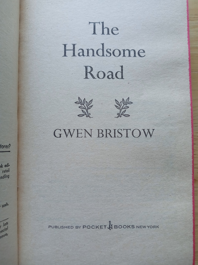 Gwen Bristow, the Handsome Road Etsy