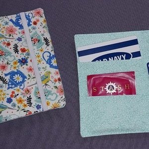 Tea Bag Wallet / Gift Card Wallet / Credit Card Wallet / Tea Enthusiast Gift / Tea Bag Holder / Travel Tea Case