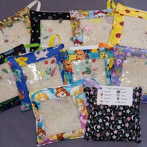 I Spy Bag, Sensory Bag, Discovery Bag, Fidget Bag, Eye Spy Bag, Quiet Time, Travel Toy, Seek and Find, Hand-Eye Coordination, Portable Game