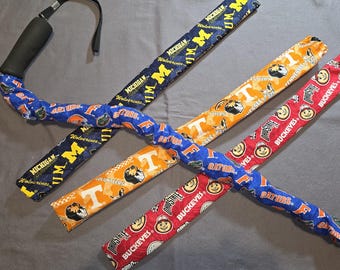 College Teams Cane Sock   Walking Cane Cover   Cane Sleeve   Decorative Cane Cover   Mobility Aid   NCAA