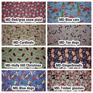 Reusable Fabric Christmas Gift Bag/Christmas/Small/Medium/Large/Holiday/Fabric Gift Bag/Cookie Bag/Treat Bag/Eco-friendly/Green image 7