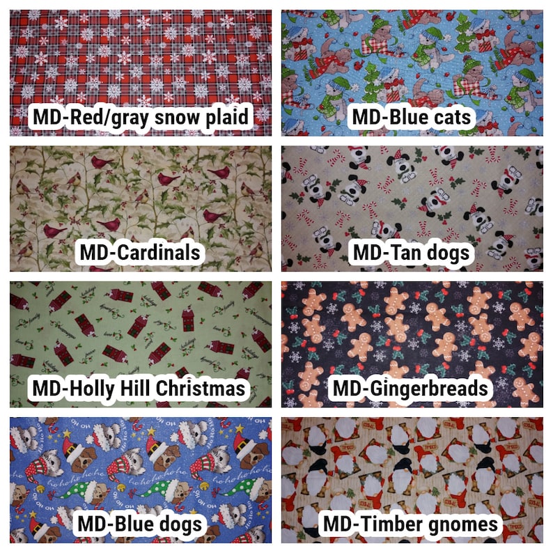 Reusable Fabric Christmas Gift Bag/Christmas/Small/Medium/Large/Holiday/Fabric Gift Bag/Cookie Bag/Treat Bag/Eco-friendly/Green image 7