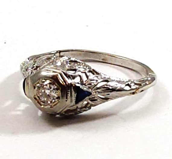 Art Deco Diamond Ring, 1920's