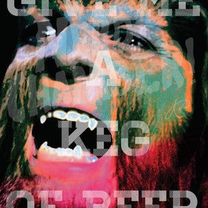 Teen Wolf Poster Art | Give Me a Keg of Beer