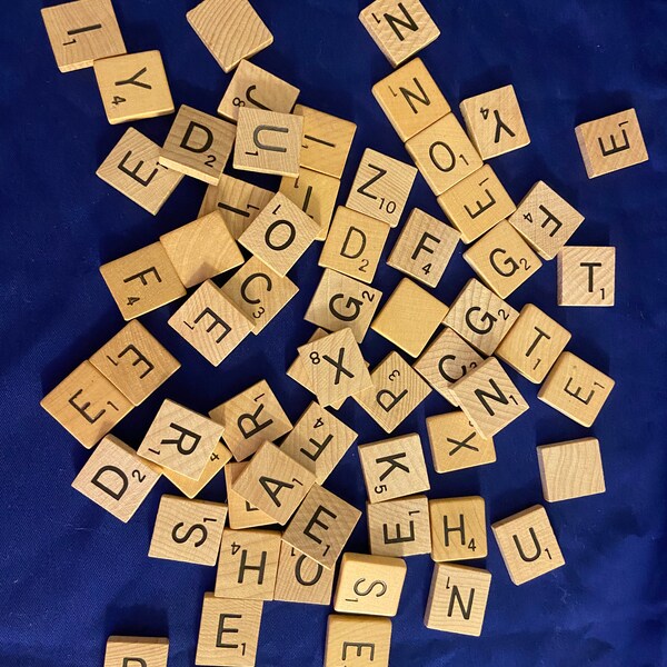 Individual Scrabble Tiles Etsy