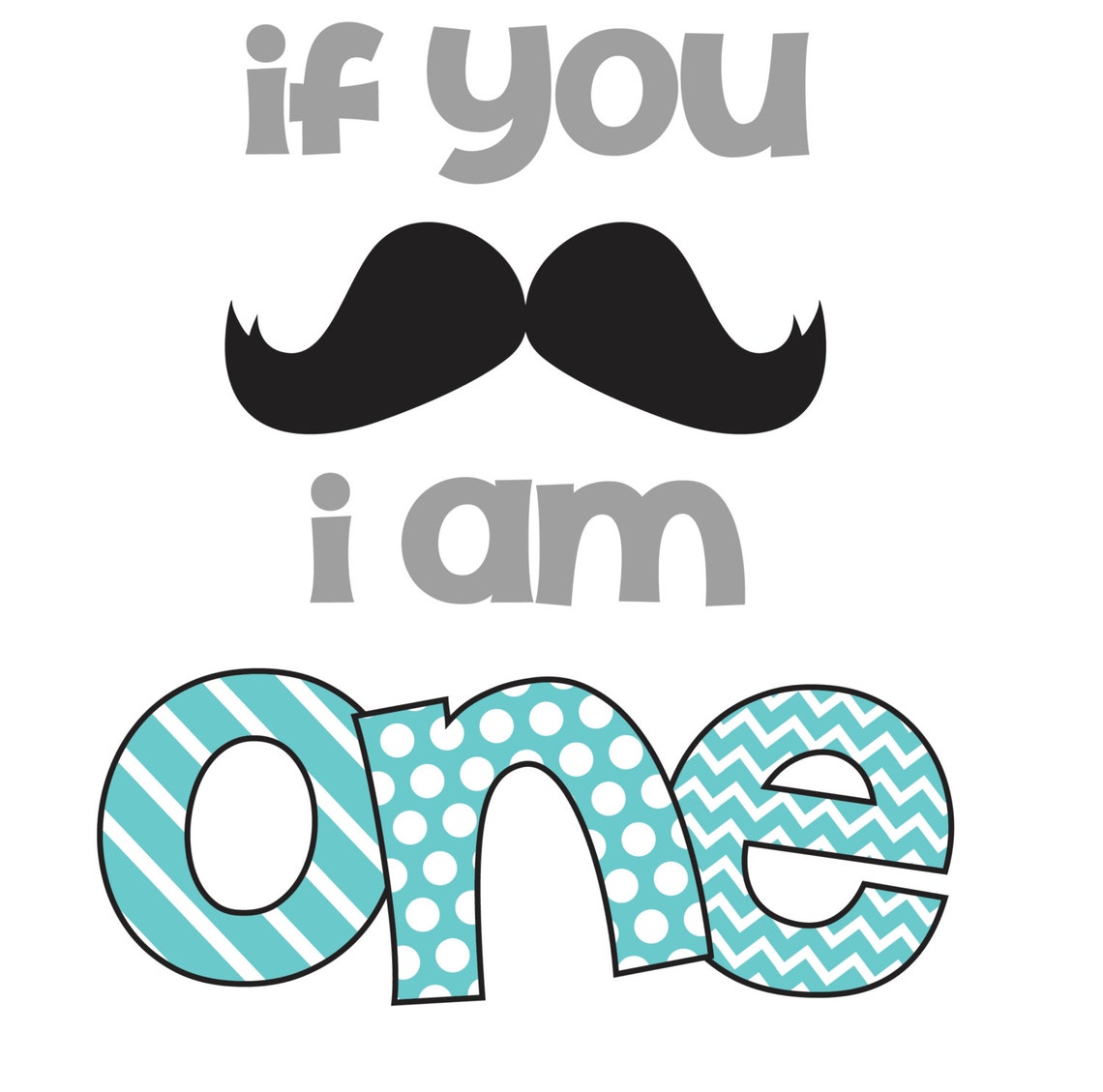 DIY Printable I AM ONE Iron on Transfer Digital Image | Etsy Canada