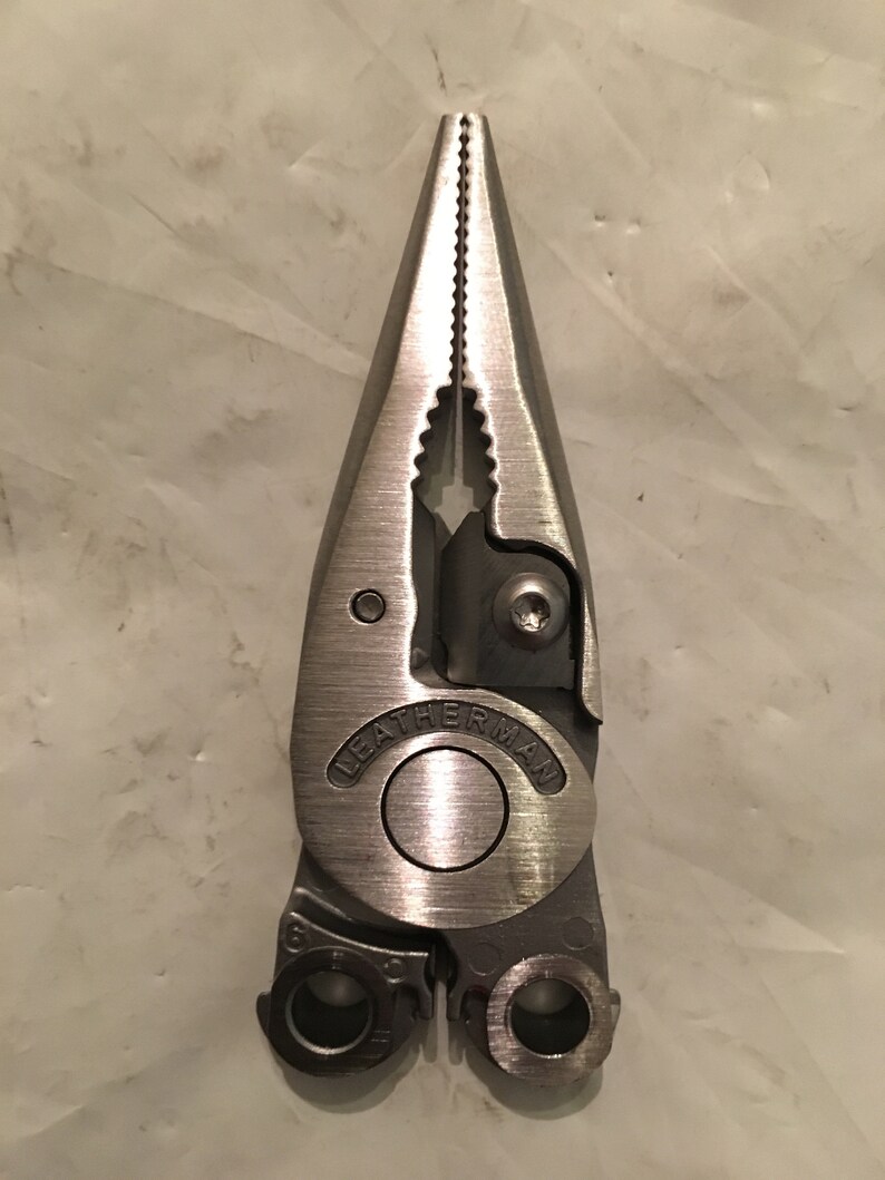 Leatherman Wave Charge Plier Head w/replaceable Wire Cutters Etsy