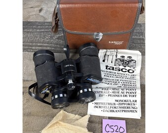 Vintage Tasco ZIP 323Z Wide Angle 8 X 40 472ft @ 1000yds