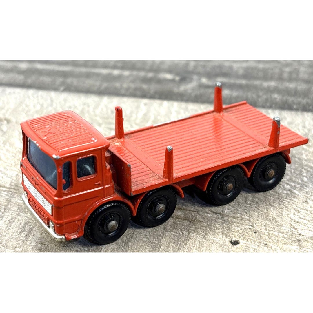Matchbox LEYLAND ERGOMATIC CAB Red Pipe Truck No. 10 JB63 - Etsy