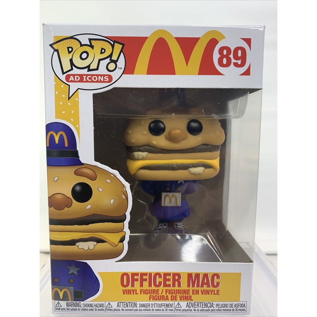 FUNKO POP! OFFICER MAC マクドナルド Amazon.co.jp: FUNKO POP! AD ICONS: McDonald's - Officer Big