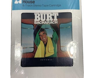 Cinta de 8 pistas de Burt Bacharach "Futures" de Columbia House, sellada SH28