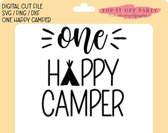 Download One Happy Camper Etsy