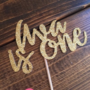 First Birthday Cake Topper - Personalized Cake Decor - Girl First Birthday - Personalized Cake Topper - One Cake Topper - Cake Smash