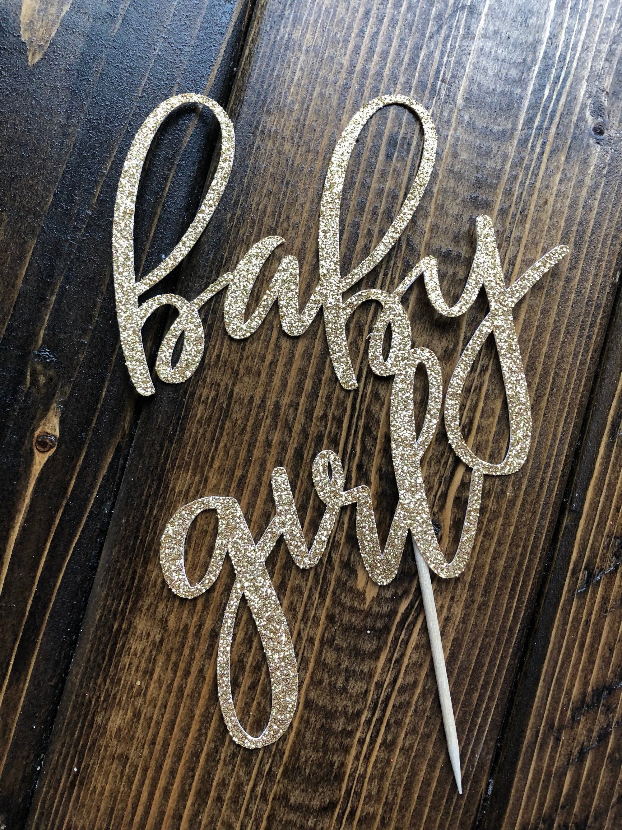 Its A Girl Cake Topper Baby Girl Cake Topper Baby Shower | Etsy