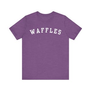Waffles T-Shirt, Funny Waffles Lover Shirt, Waffle Connoisseur image 11