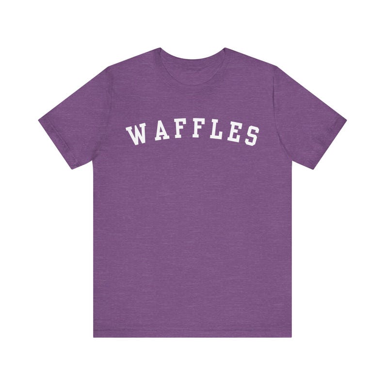 Waffles T-Shirt, Funny Waffles Lover Shirt, Waffle Connoisseur image 11