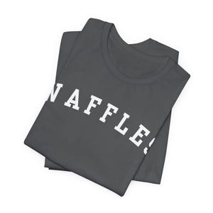 Waffles T-Shirt, Funny Waffles Lover Shirt, Waffle Connoisseur image 7