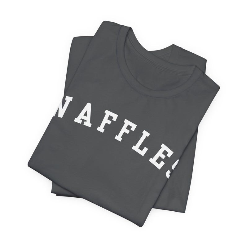 Waffles T-Shirt, Funny Waffles Lover Shirt, Waffle Connoisseur image 7