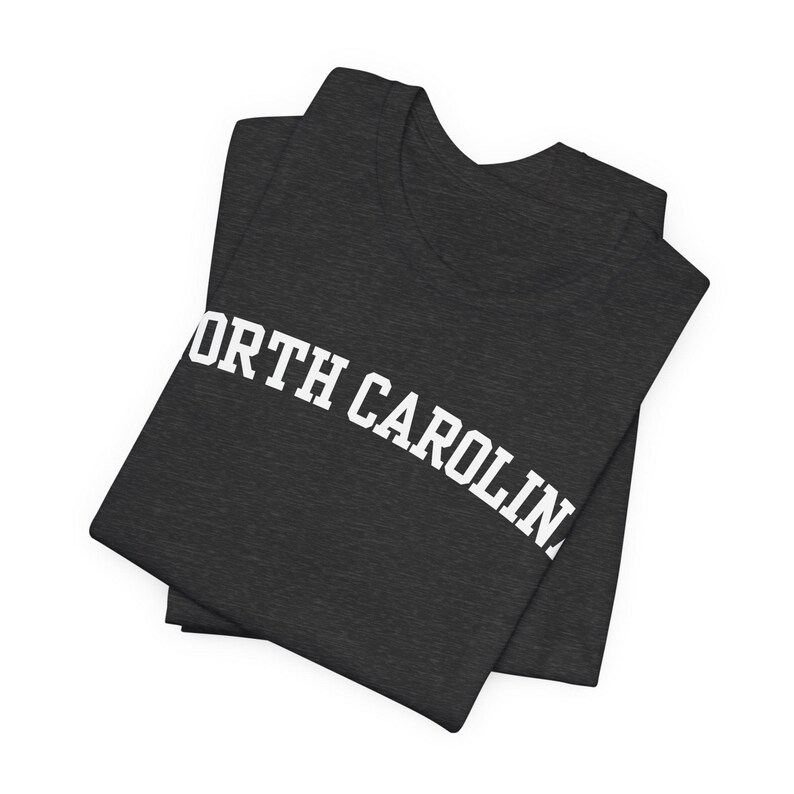 North Carolina T-Shirt, Collegiate Aesthetic image 8