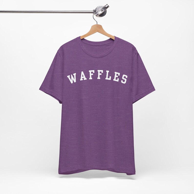 Waffles T-Shirt, Funny Waffles Lover Shirt, Waffle Connoisseur image 17