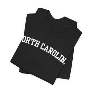 North Carolina T-Shirt, Collegiate Aesthetic image 6