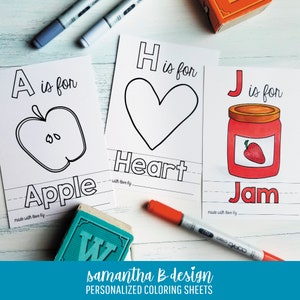 ABC Book for a Baby Shower activity.