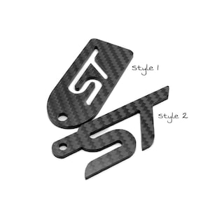 ST Keychain Carbon Fiber