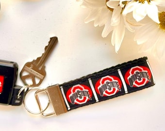 Ohio State University College Key Chain Wristlet Key Fob