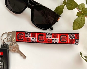 University of South Carolina Key Chain Wristlet Key Fob
