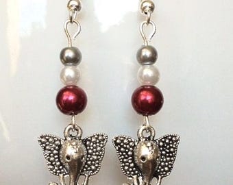 Alabama Crimson Tide Game Day Earrings