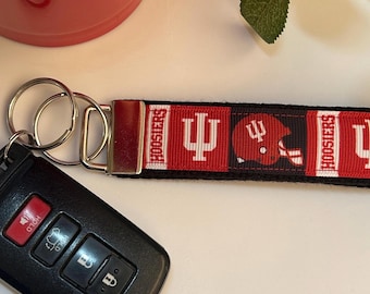 Indiana Hoosiers Key Chain Wristlet Key Fob