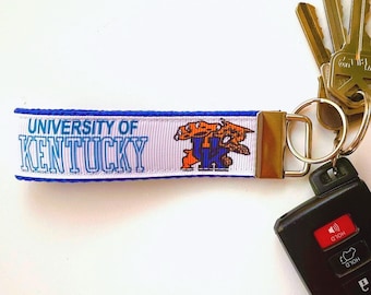 University of Kentucky Wildcats Key Chain Wristlet Key Fob