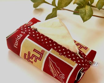 FSU Florida State Travel Tissue Holder