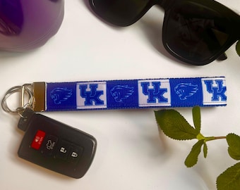 Kentucky Wildcats Key Chain Wristlet Key Fob
