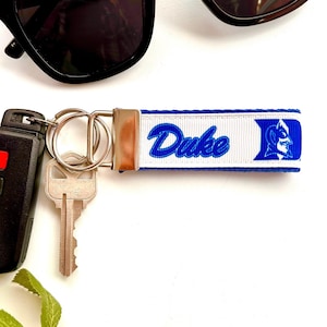 Duke University Key Chain Wristlet Key Fob