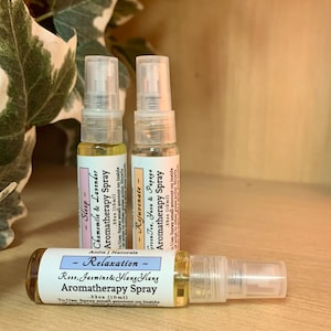 Jojobaöl Aromatherapie Spray - Botanischer Aromatherapie Spray - Reise ätherisches Öl Körperspray - Aromatherapie Körperspray