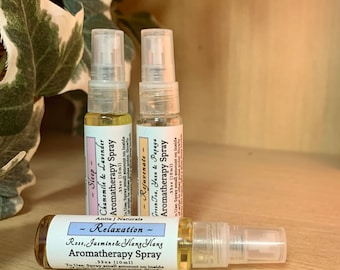 Jojoba oil Aromatherapy Spray - Botanical aromatherapy Spray - Travel essential oil body spray - Aromatherapy Body Spray