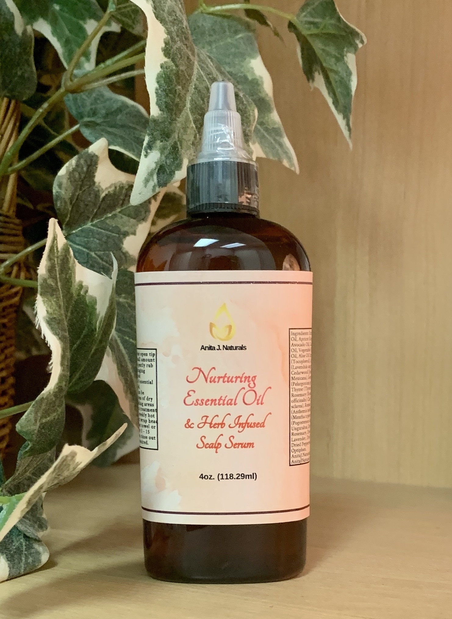 Essential Oil Scalp Serum, Hot Oil Treatment, Natural Hair Care