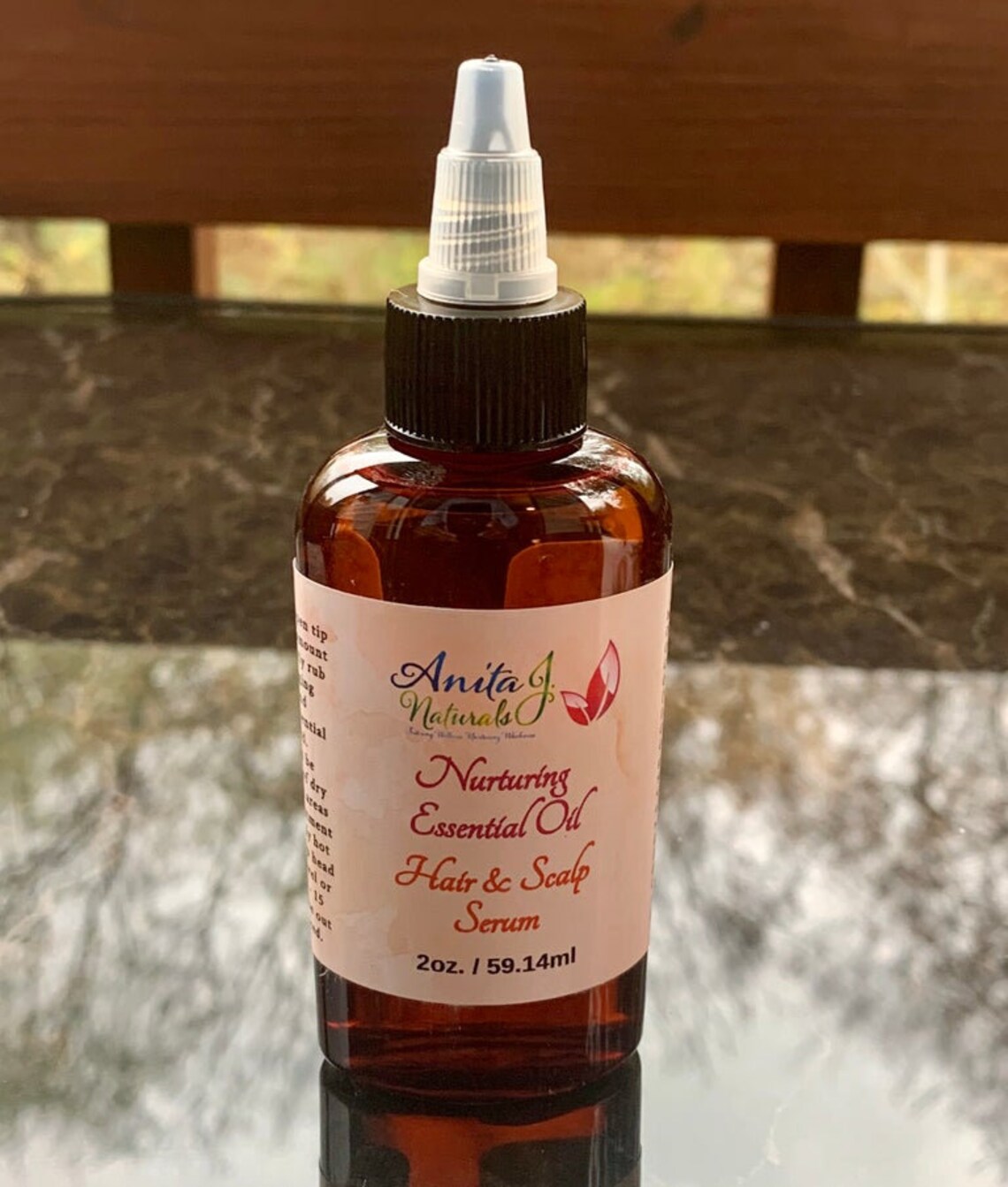 Essential Oil Scalp Serum, Hot Oil Treatment, Natural Hair Care