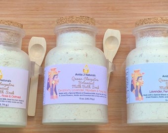 Queen Cleopatra Botanical Milk Bath Soak – Natural Skincare
