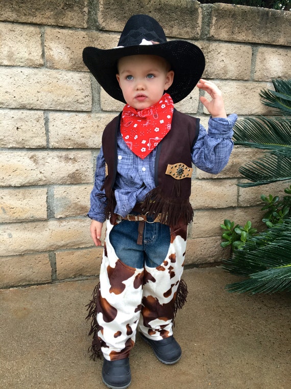 Cowboy Costume Set for Boys-girls Custom Made Size - Etsy Hong Kong