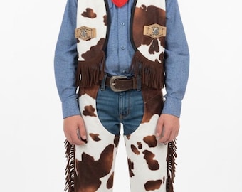 Morph Déguisement Cowboy Enfant, Costume Western Garçon, Idéal Carnaval et Fêtes, S
