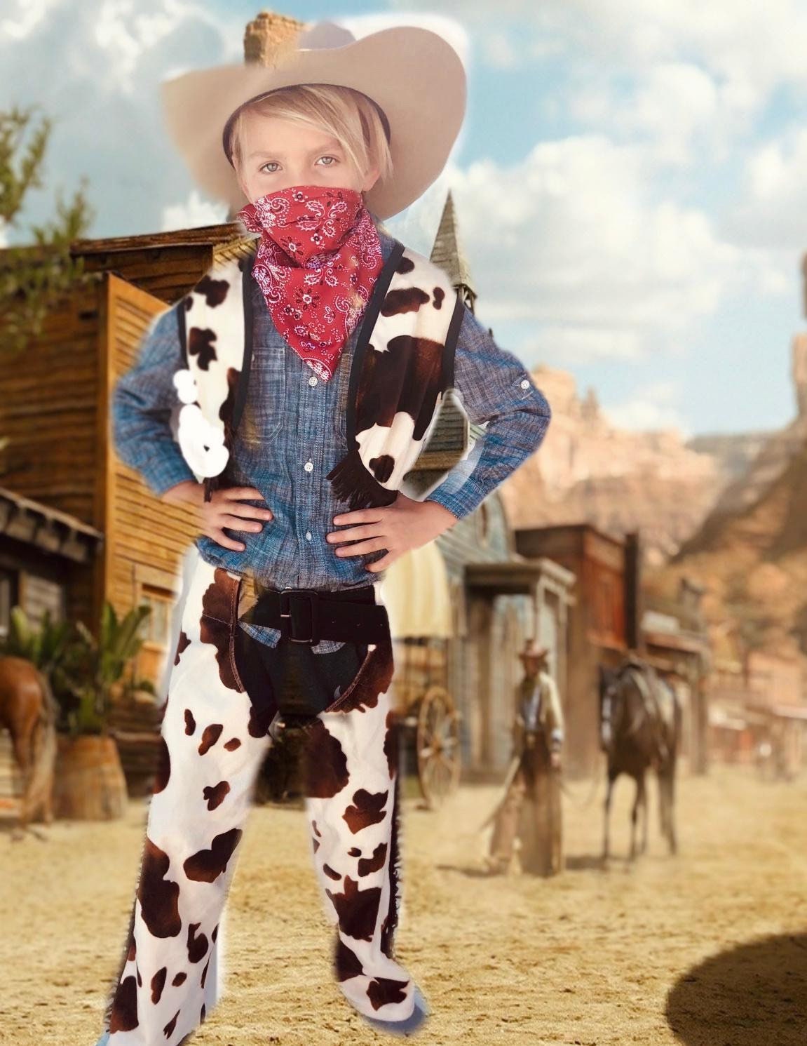 Costume da cowboy per bambina