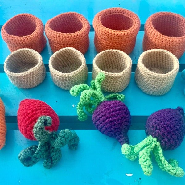 Vegetable Garden Toy Etsy