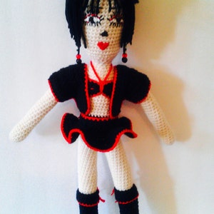 doll with spiky hair