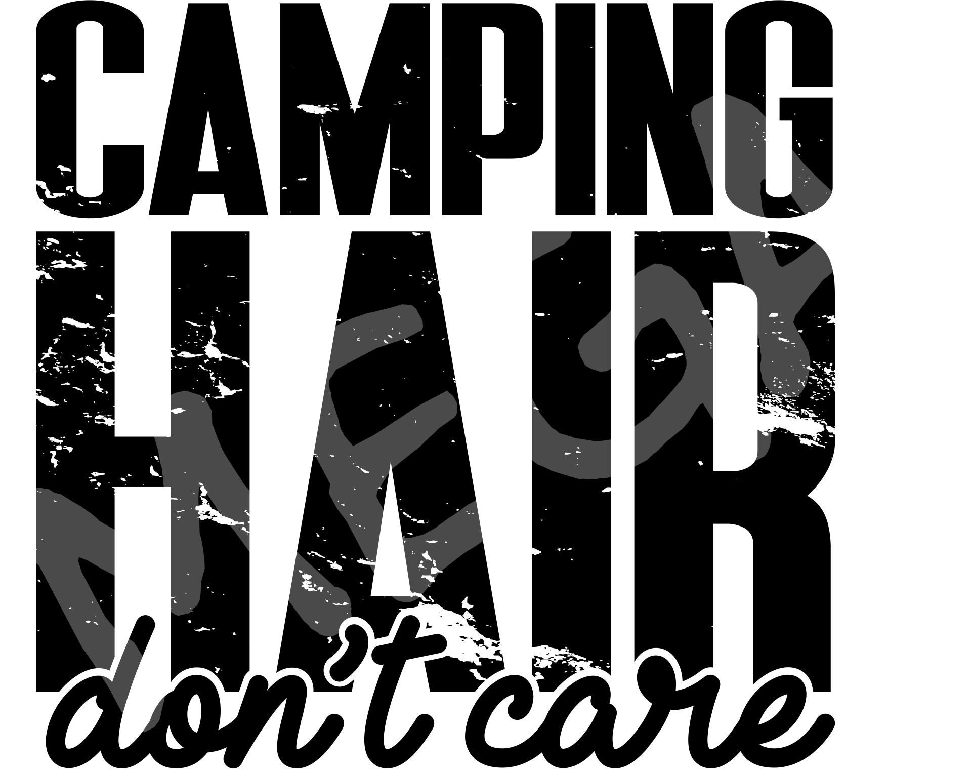 Free Free 152 Camping Hair Don&#039;t Care Svg SVG PNG EPS DXF File